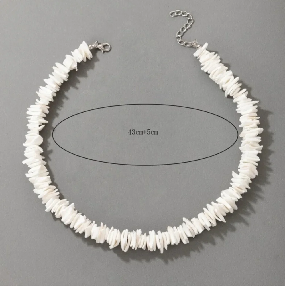 White Puka Shell Necklace - Picture 4 of 5
